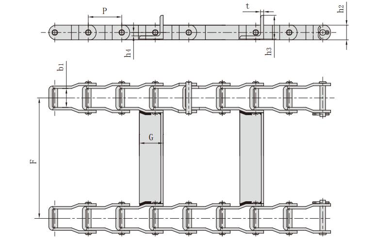 662HF3_<font color='red'><font color='red'>鋼制</font>銷合鏈</font>
