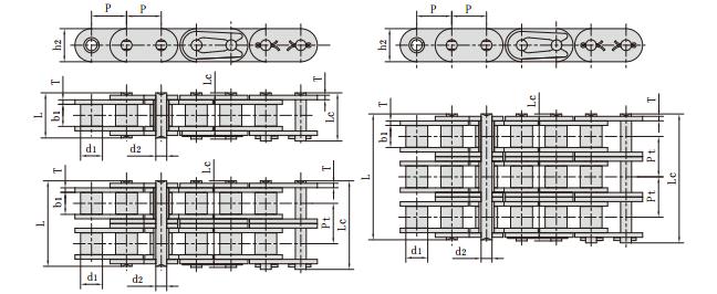 C<font color='red'>16A-2</font>_直鏈板雙排輸送鏈條